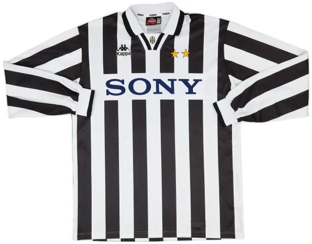 Kappa 1995-97 Juventus Home L/S Shirt - 8/10 - (XL)