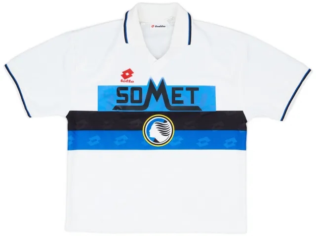 Lotto 1994-95 Atalanta Match Issue Away Shirt #8