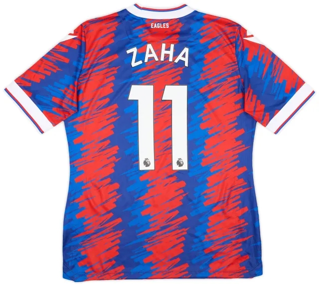 Macron 2022-23 Crystal Palace Home Shirt Zaha #11 - 9/10 - (XXL)