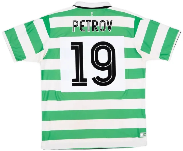 Umbro 2004-05 Celtic Home Shirt Petrov #19 - 7/10 - (XL)
