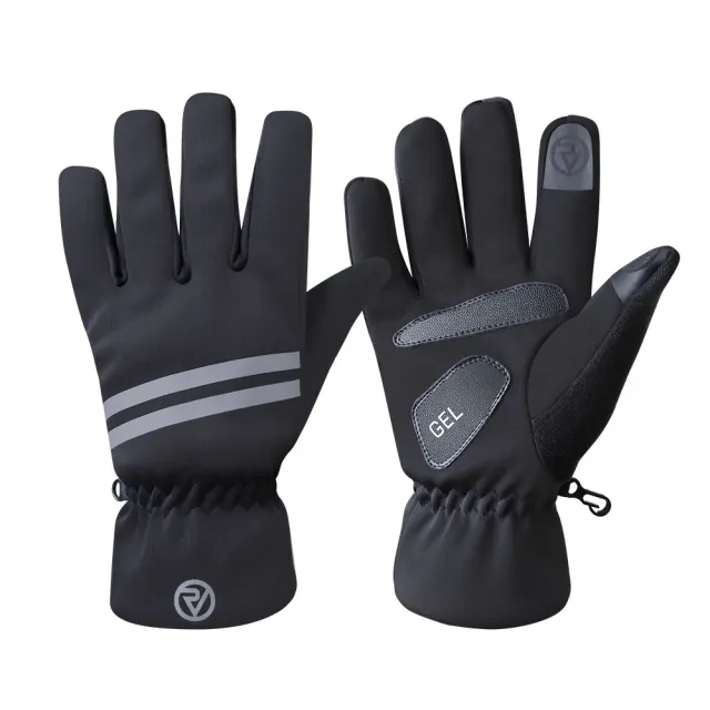 Proviz Black Reflective Waterproof Gloves
