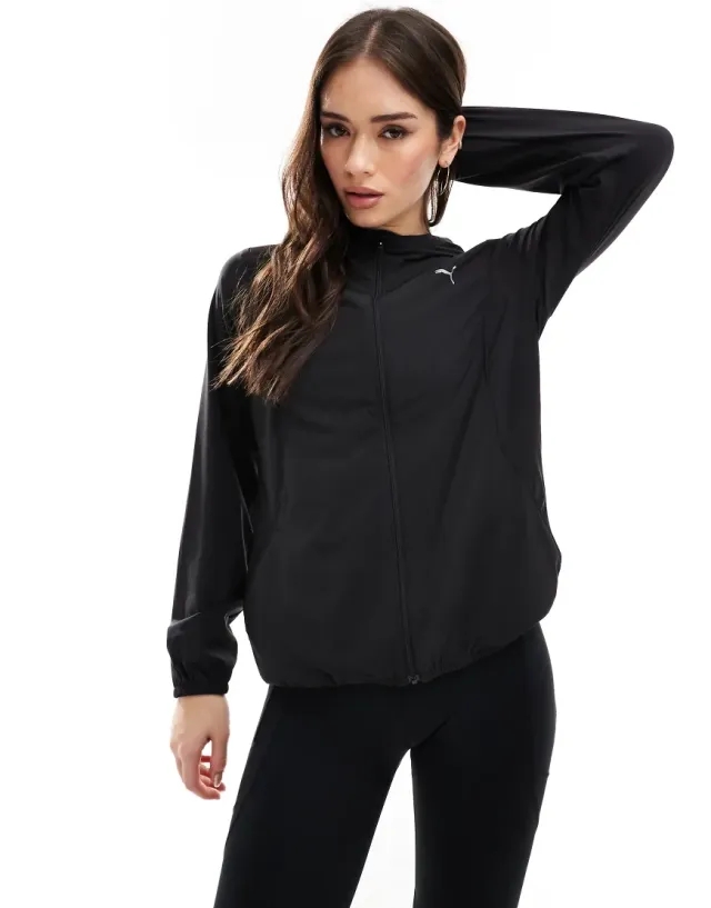 Puma Run Velocity Jacket In Black
