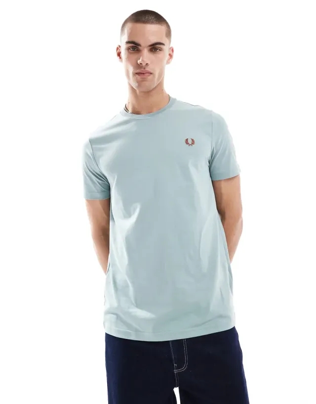 Fred Perry Core T-Shirt - Blue - Mens