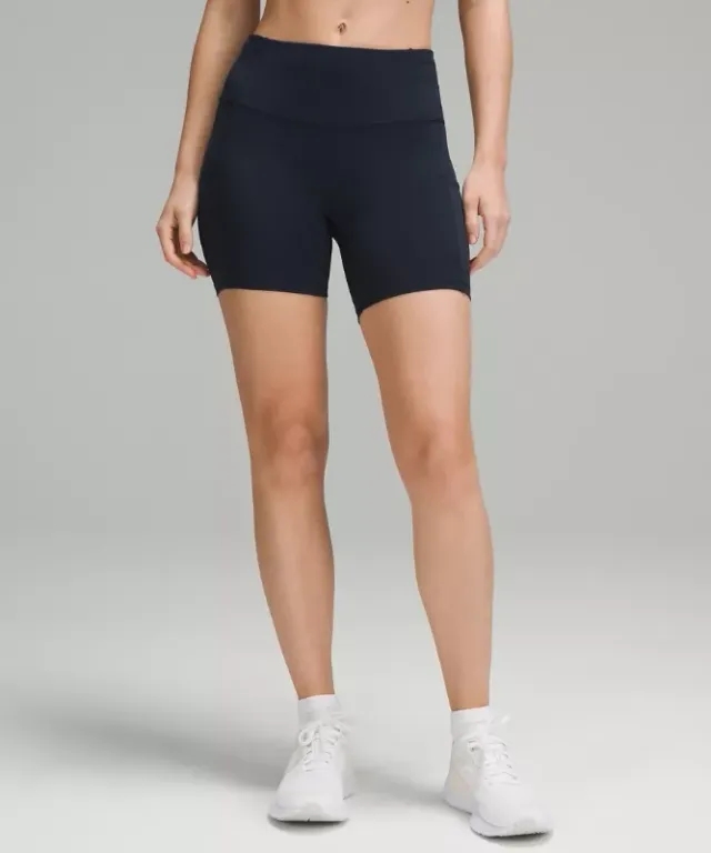 lululemon IE lululemon – Women's Fast and Free High-Rise Shorts – 6 – Color Blue – Size 2