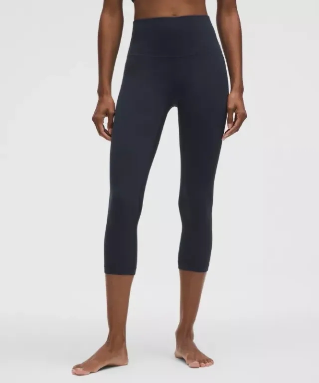 lululemon IE lululemon – Women's Align High-Rise Crop Leggings – 21 – Color Blue – Size 8