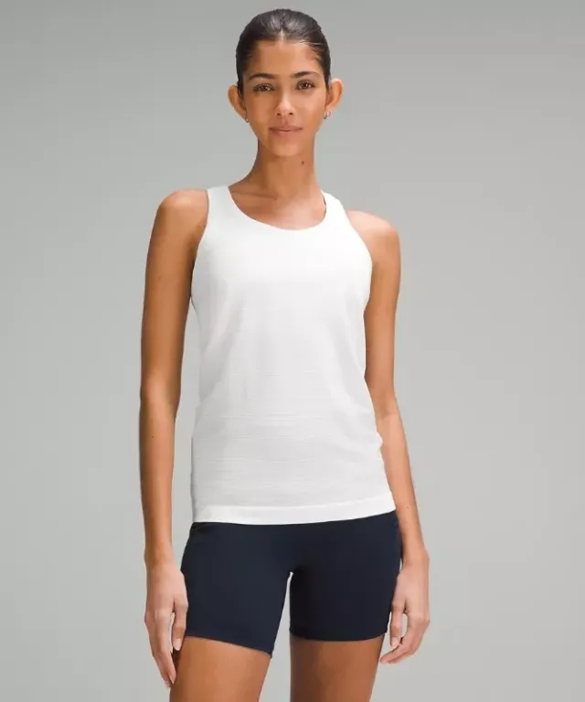 lululemon IE lululemon – Women's Swiftly Tech Racerback Tank Top 2.0 Hip Length – Color White – Size 6