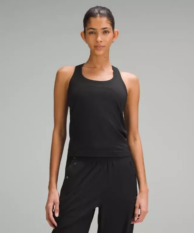 lululemon IE lululemon – Women's Swiftly Tech Racerback Tank Top 2.0 Waist Length – Color Black – Size 4
