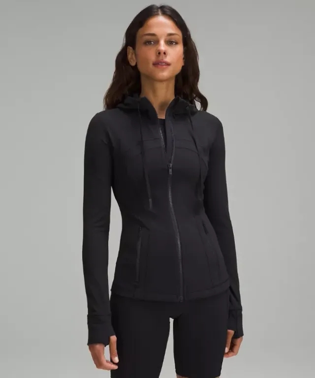 lululemon IE lululemon – Women's Hooded Define Jacket Mesh Vent Nulu – Color Black – Size 8