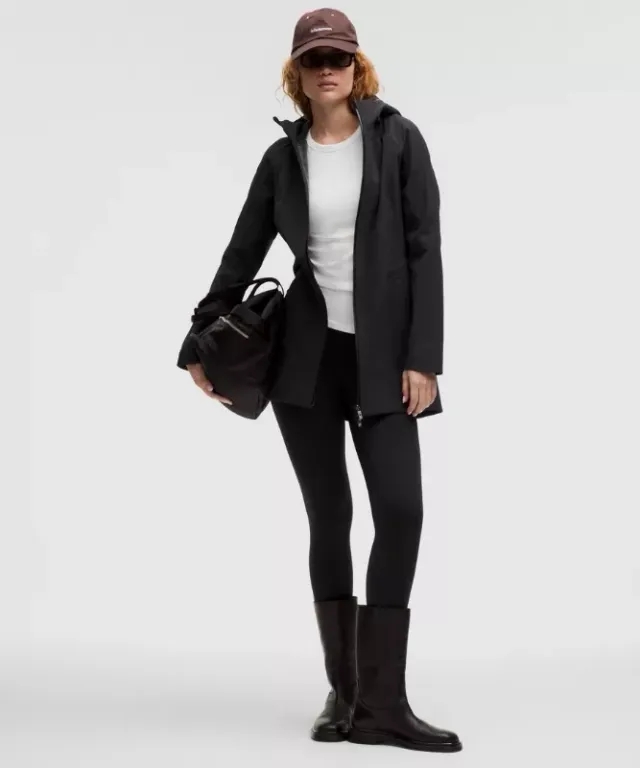 lululemon IE lululemon – Women's RepelShell Rain Jacket – Color Black – Size 8