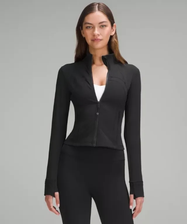lululemon IE lululemon – Women's Define Cropped Jacket Nulu – Color Black – Size 8