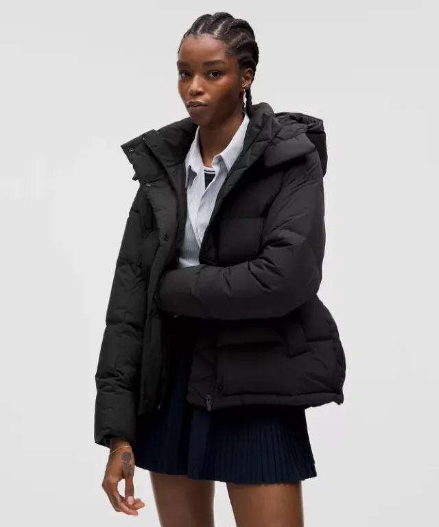 lululemon IE lululemon – Women's Wunder Puff 600-Down-Fill Jacket – Color Black – Size 4