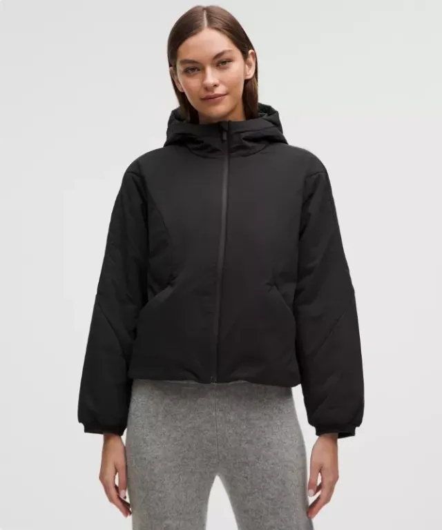 lululemon IE lululemon – Women's Water-Resistant Insulated Hooded Jacket – Color Black – Size 3XS