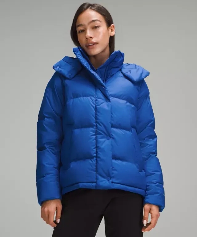 lululemon IE lululemon – Women's Wunder Puff 600-Down-Fill Jacket – Color Blue – Size 8