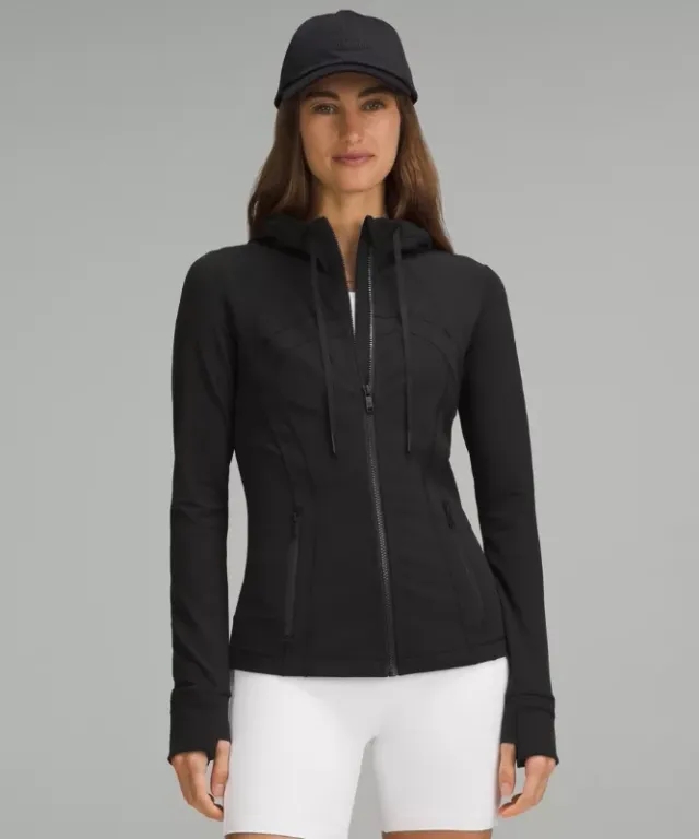 lululemon IE lululemon – Women's Define Hooded Jacket Nulu – Color Black – Size 4