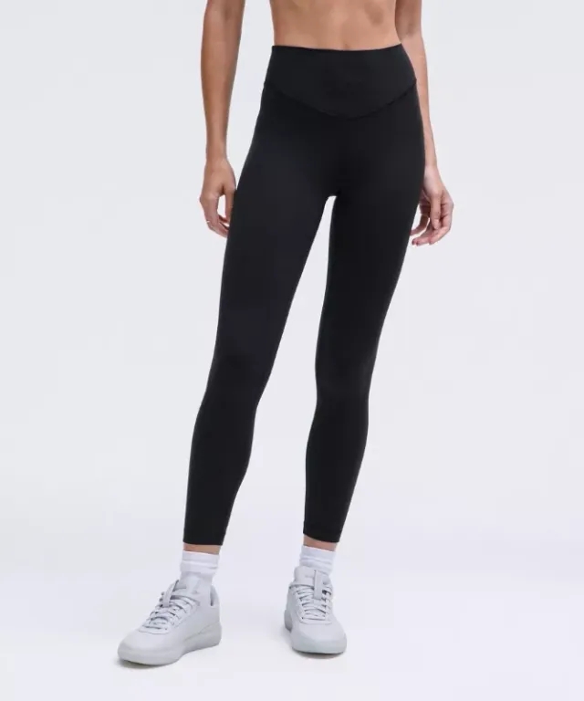 lululemon IE lululemon – Women's Wunder Under Nulu High-Rise Tight Leggings – 25 – Color Black – Size 12