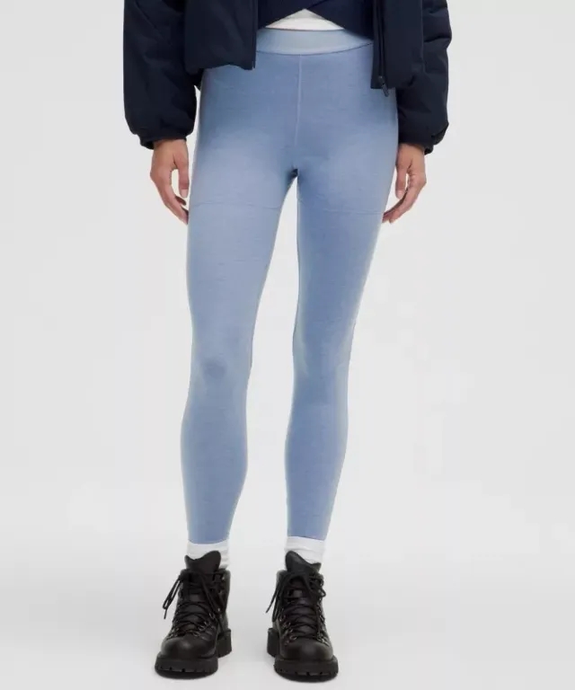 lululemon IE lululemon – Women's High-Rise Base Layer Tight Leggings – 28 – Color Blue – Size 2
