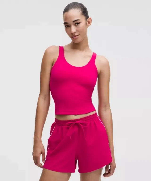 lululemon IE lululemon – Women's Glow Up Tank Top Medium Support, B/C Cup – Color Pink – Size 2
