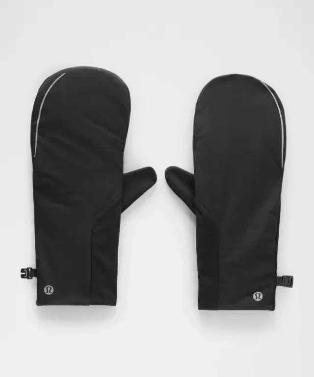 lululemon IE lululemon – Fast and Free Insulated Running Gloves – Color Black – Size XL