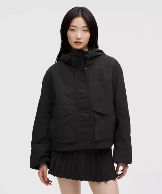lululemon IE lululemon – Women's Hooded Utility Jacket – Color Black – Size 3XS