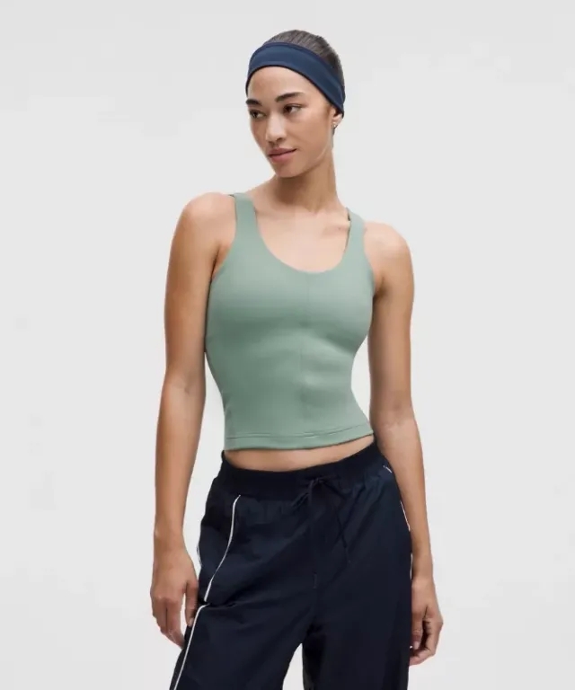 lululemon IE lululemon – Women's Glow Up Tank Top Medium Support, B/C Cup – Color Blue/Pastel – Size 8