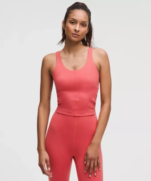 lululemon IE lululemon – Women's Glow Up Tank Top Medium Support, B/C Cup – Color Red – Size 8