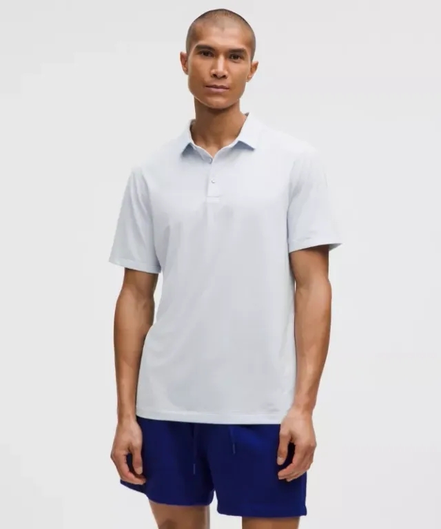 lululemon IE lululemon – Men's Evolution Short-Sleeve Polo Shirt – Color Blue – Size XS