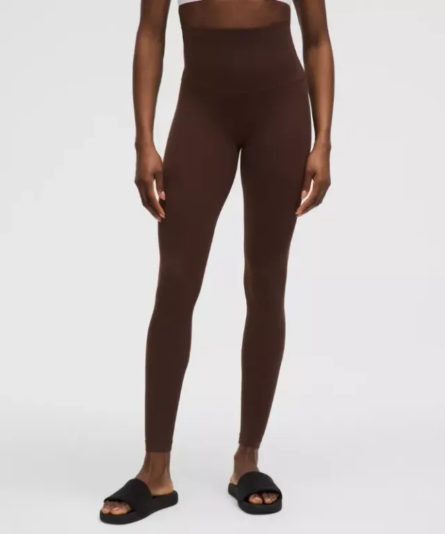 lululemon IE lululemon – Women's Align Super-High-Rise Pants – 28 – Color Brown – Size 8
