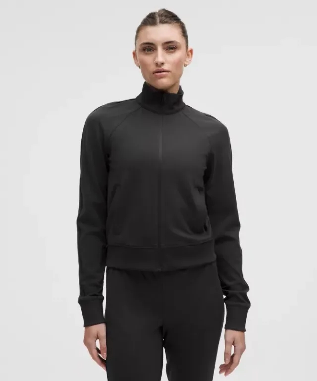 Champion lululemon – Women's Everlux Classic-Fit Track Jacket – Color Black – Size XS