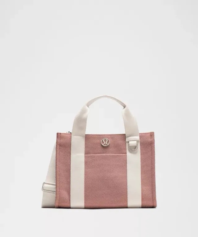 lululemon IE lululemon – Two-Tone Canvas Mini Tote Bag 4.5L – Color Pink