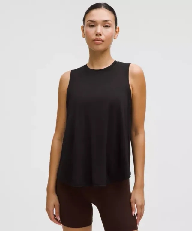 lululemon IE lululemon – Women's Lightweight Split-Back Training Tank Top – Color Black – Size 2XS