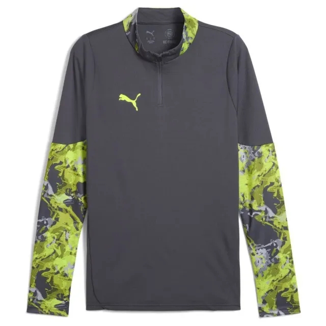 Puma Training Shirt Individualcup 1/4 Zip - ['White']