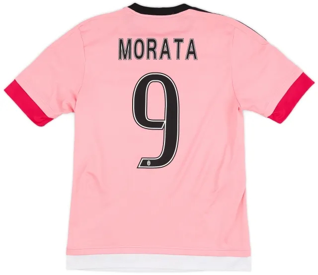 adidas 2015-16 Juventus Away Shirt Morata #9 - 6/10 - (S)
