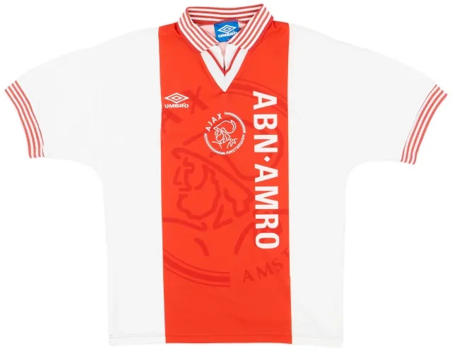 Umbro 1995-96 Ajax Home Shirt - 9/10 - (M)