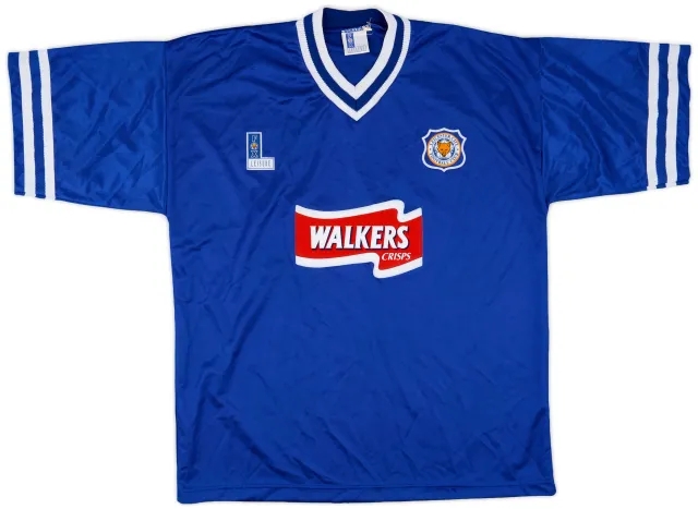 1996-98 Leicester Home Shirt - 9/10 - (XL)