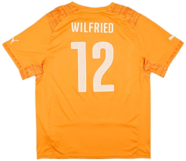 Puma 2014-16 Ivory Coast Home Shirt Wilfried #12 - 9/10 - (XL)