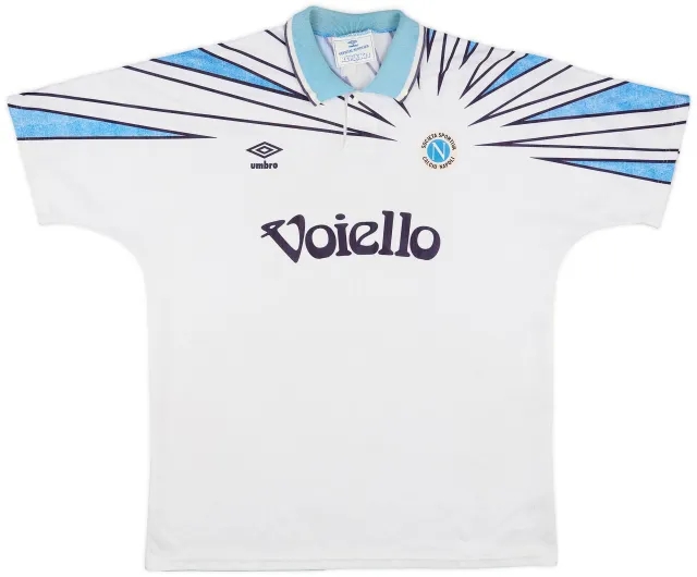 Umbro 1991-93 Napoli Away Shirt - 7/10 - (XL)