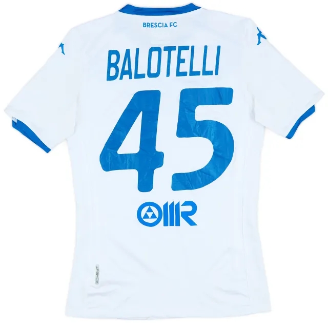 Kappa 2019-20 Brescia Authentic Away Shirt Balotelli #45 - 8/10 - (L)