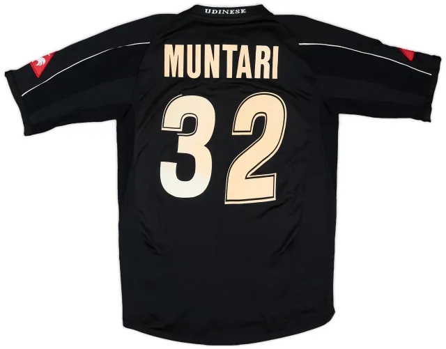 Le Coq Sportif 2002-04 Udinese Third Shirt Muntari #32 - 7/10 - (L)