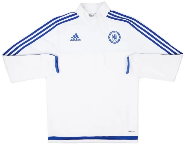2015-16 Chelsea adidas 1/4 Zip Training Top - 7/10 - (S)