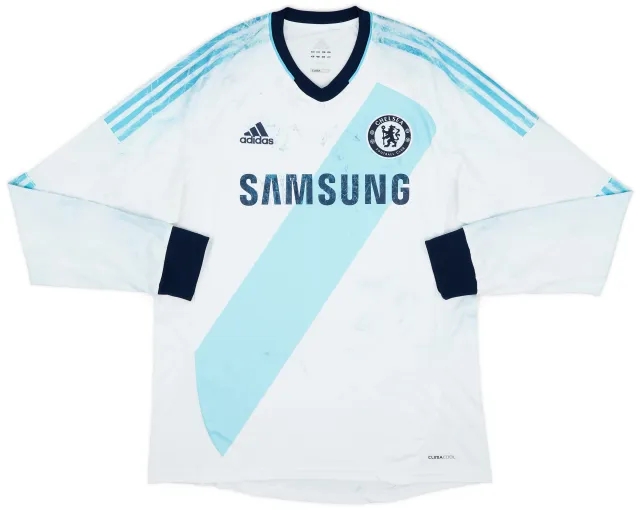 adidas 2012-13 Chelsea Away L/S Shirt - 3/10 - (L)