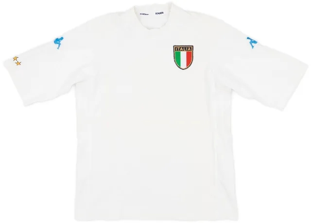 Kappa 2000-01 Italy Away Shirt - 8/10 - (M)