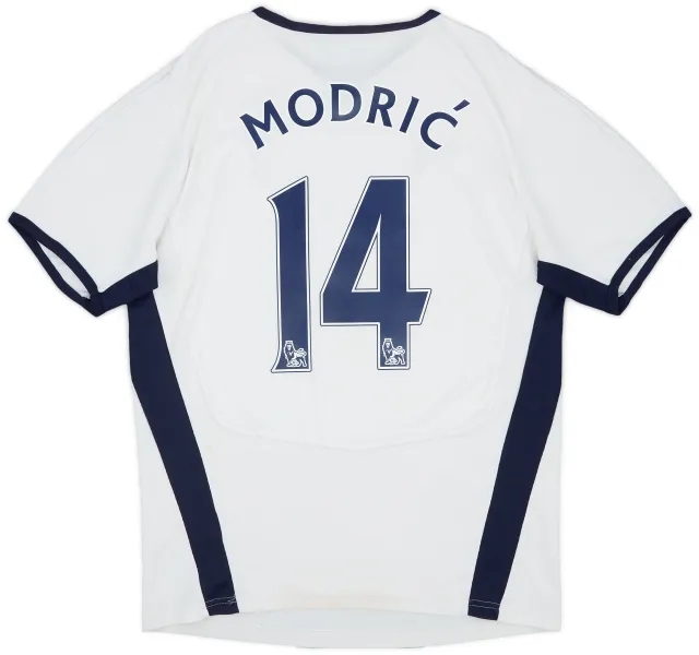 Puma 2008-09 Tottenham Home Shirt Modric #14 - 6/10 - (M)