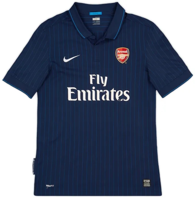Nike 2009-10 Arsenal Away Shirt - 5/10 - (XL.Boys)