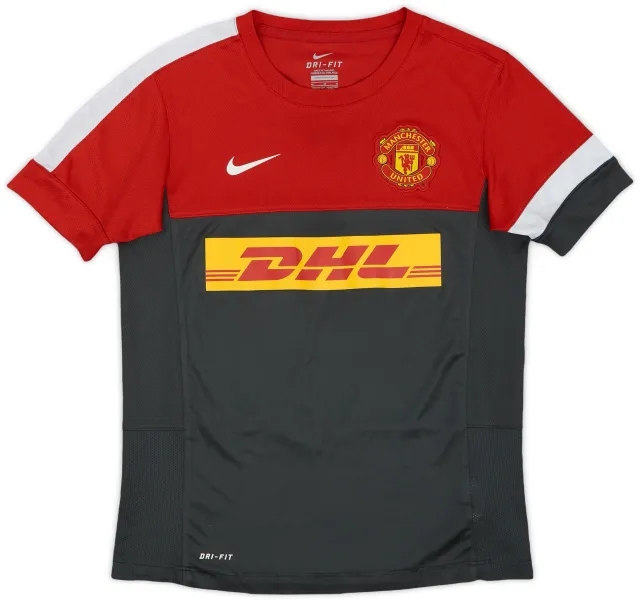 2012-13 Manchester United Nike Training Shirt - 7/10 - (M.Boys)