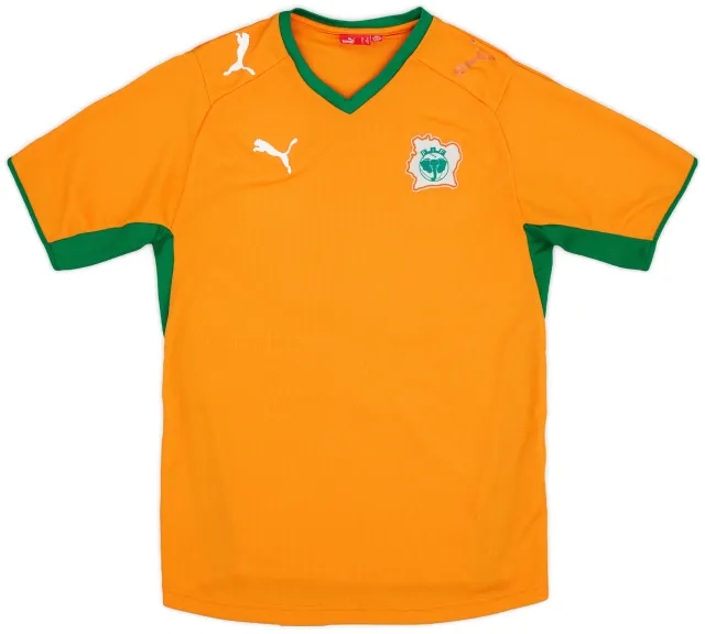 Puma 2008-10 Ivory Coast Home Shirt - 4/10 - (M)