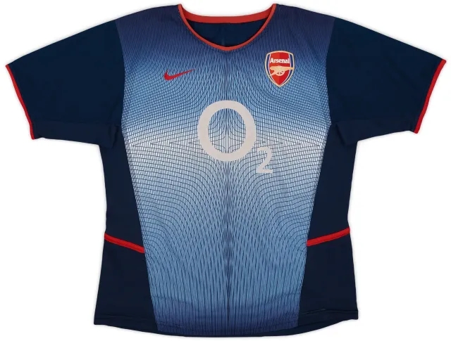Nike 2002-04 Arsenal Away Shirt - 8/10 - (M.Boys)