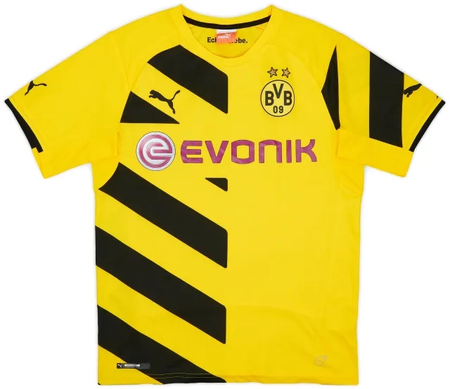 Puma 2014-15 Borussia Dortmund Home Shirt - 9/10 - (S)