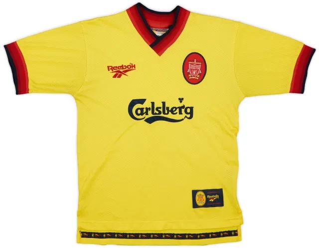 Reebok 1997-99 Liverpool Away Shirt - 7/10 - (M.Boys)