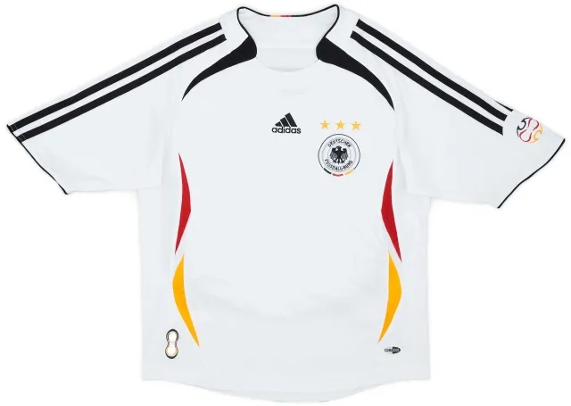 adidas 2005-07 Germany Home Shirt - 7/10 - (L.Boys)