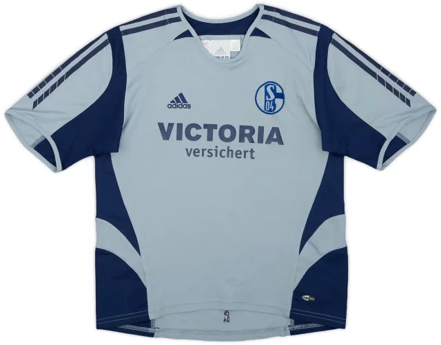 adidas 2005-07 Schalke Away Shirt - 8/10 - (XL.Boys)